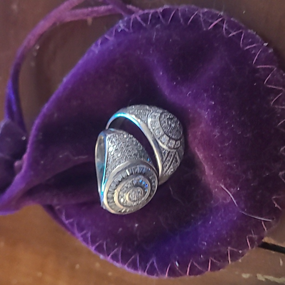 2 Men's Silver Rings